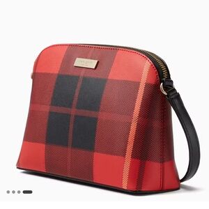 Plaid Kate spade purse